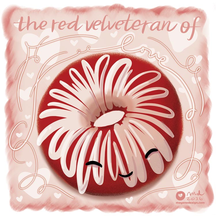 DonutSketch_FlavorFriday_RedVelvet