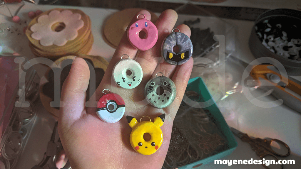 clay-videogamedonuts-wip